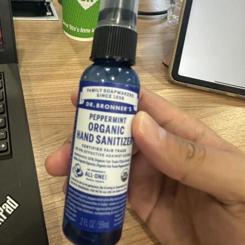 Organic Alcohol Spray in Peppermint Scent รูปที่ 1