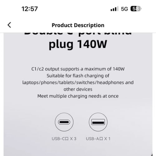 Anker 140W: The Ultimate Charger, 3 USB-C Ports and 1 USB-A Port รูปที่ 4