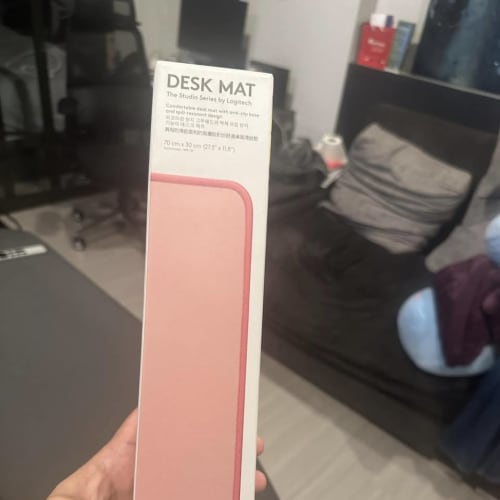 Desk Mat for Mouse and Keyboard, in a Cute Color รูปที่ 3