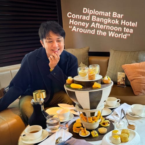 Diplomat Bar's New Honey-Themed Afternoon Tea รูปที่ 1