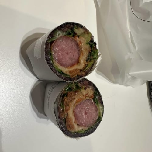 Fantuan-饭团 Thailand: Menu No. 4 Grilled Chinese Sausage Rice Ball รูปที่ 2