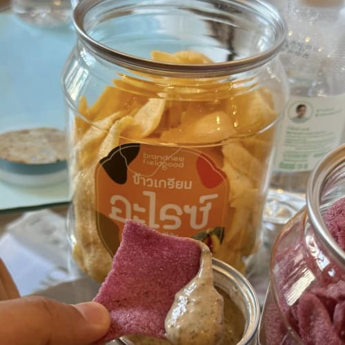 Field Good Rice Crackers: New Japanese Pumpkin and Purple Taro Flavor รูปที่ 4