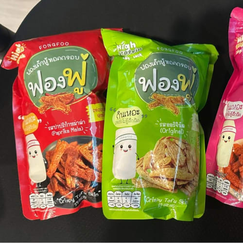 Fongfu Tofu Puffs: A Crispy Snack in 4 Flavors รูปที่ 3