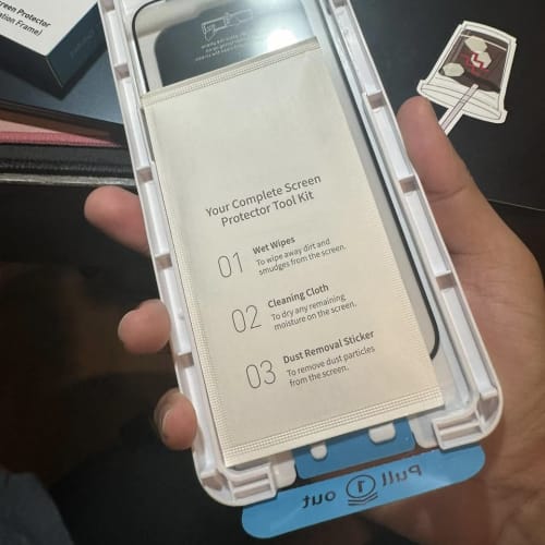 iPhone Screen Protector Film: Easy to Apply, Comes with a Kit รูปที่ 4