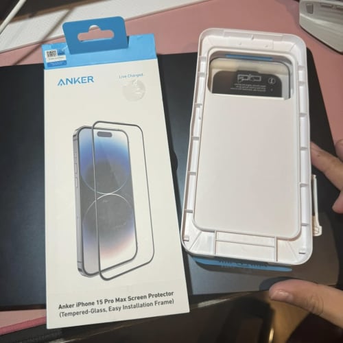 iPhone Screen Protector Film: Easy to Apply, Comes with a Kit รูปที่ 5