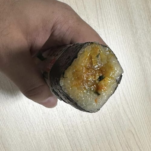 7-Eleven's Green Veggie Kimbap: Tastes Better Warmed Up รูปที่ 2
