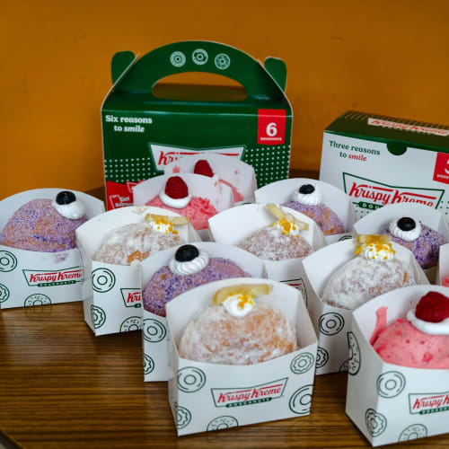 Krispy Kreme FRUITE'LLE Artisan Berry Collection: Bomboloni-Style Berry Donuts รูปที่ 5