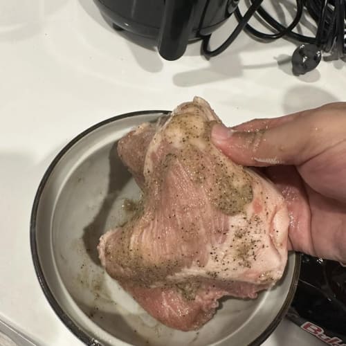 Lazy Grilled Pork Neck: Using Ready-Made Marinade Powder รูปที่ 2