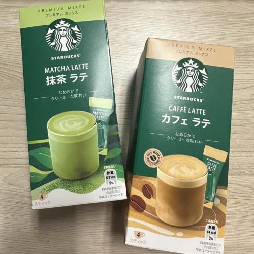 Matcha Latte and Caffe Latte Sachets: Brew Hot or Cold รูปที่ 1