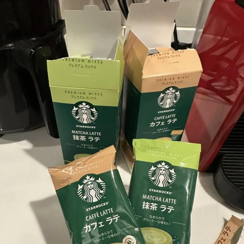 Matcha Latte and Caffe Latte Sachets: Brew Hot or Cold รูปที่ 2