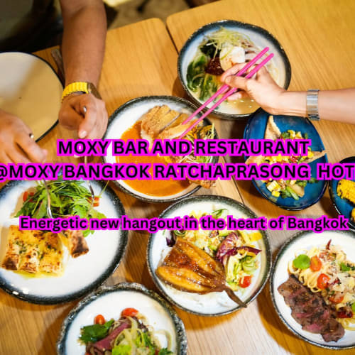 Moxy Bar & Restaurant: Thai-Twist Multi-National Food, 9th Floor รูปที่ 1