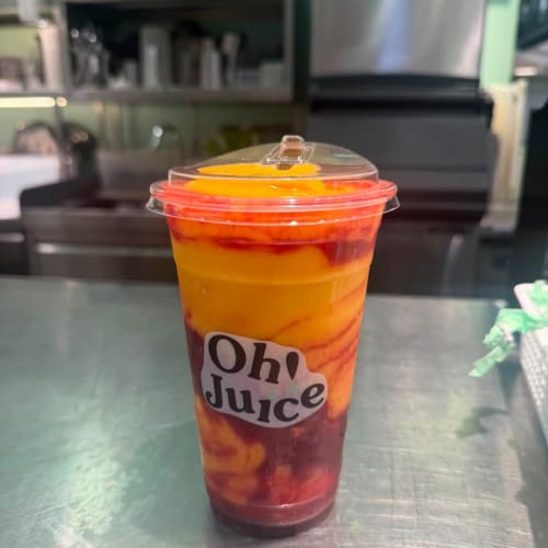 Sunrise Ginger at oh juice: A Must-Try for Ginger Lovers รูปที่ 1