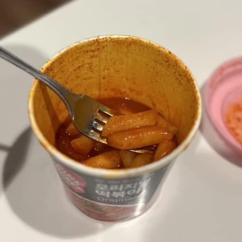 Pink Rocket Tteokbokki: Just Microwave It, Done รูปที่ 3