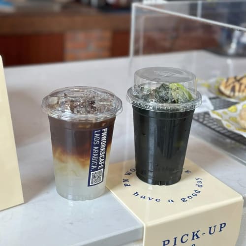PN Works Cafe: Lychee Coffee, the Ka Sa Long Menu, in Pattaya รูปที่ 5