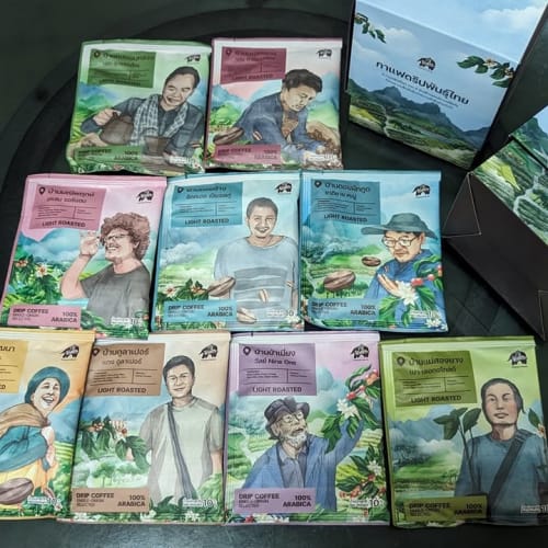 PunThai Coffee's Special Drip Bag Collection รูปที่ 4