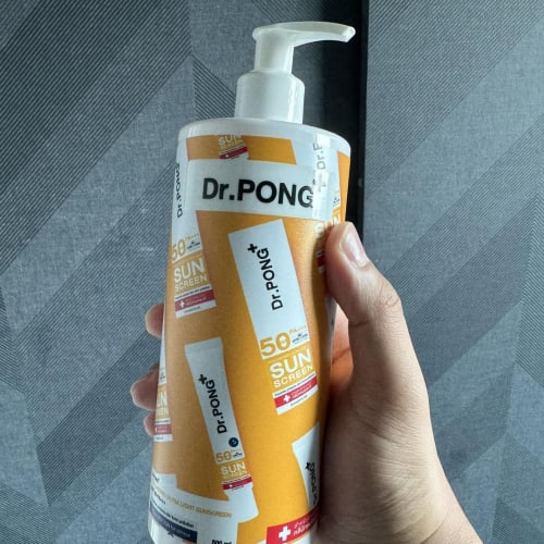 This Large 500ml Sunscreen Bottle Works Great, Not Too Pricey รูปที่ 1