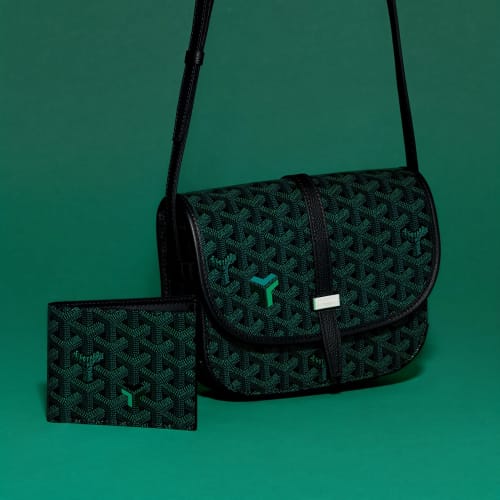 Goyard Evergreen Goyardine คอลเลกชันสีเขียวเข้มที่หรูแบบไม่ต้องตะโกน รูปที่ 2