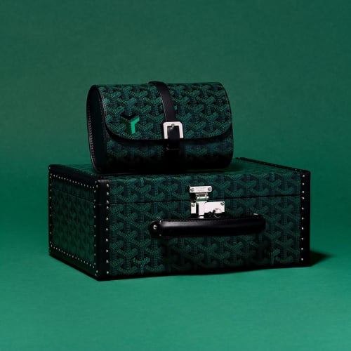 Goyard Evergreen Goyardine คอลเลกชันสีเขียวเข้มที่หรูแบบไม่ต้องตะโกน รูปที่ 3