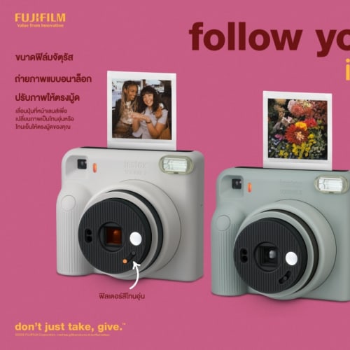 instax SQUARE 2: Fujifilm's New Square-Format Film Camera Gets Built-In Warm/Cool Filters, 3,590 Baht รูปที่ 4