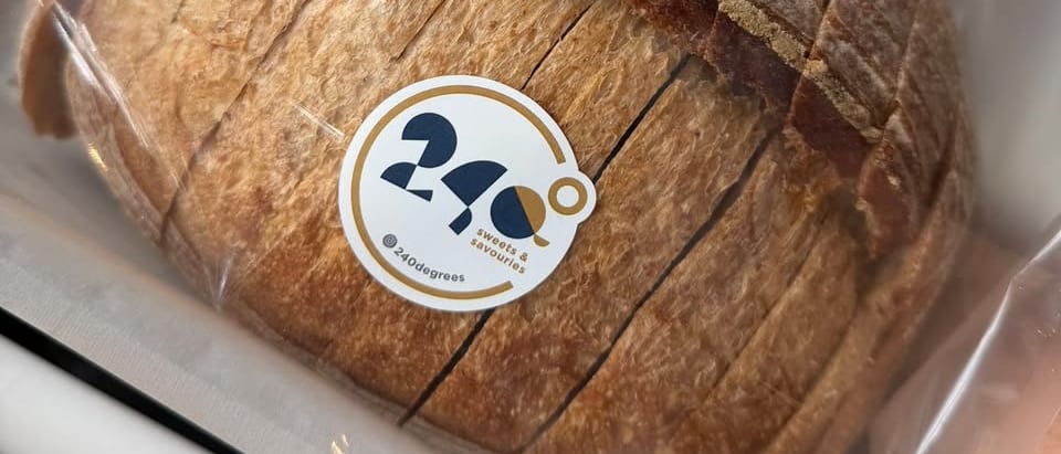 240 Degrees: Naturally Leavened Sourdough, House-Fermented, 240 Baht a Loaf