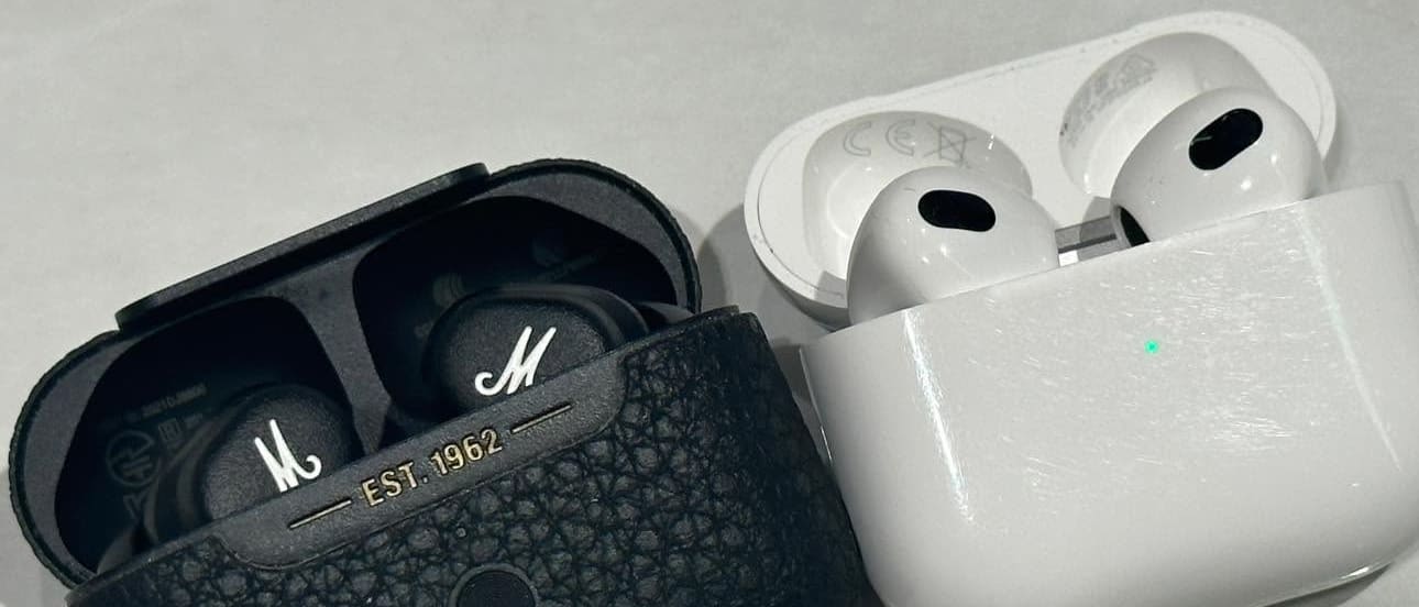AirPods 3 and Marshall MOTIF ANC: Two Headphones I Love