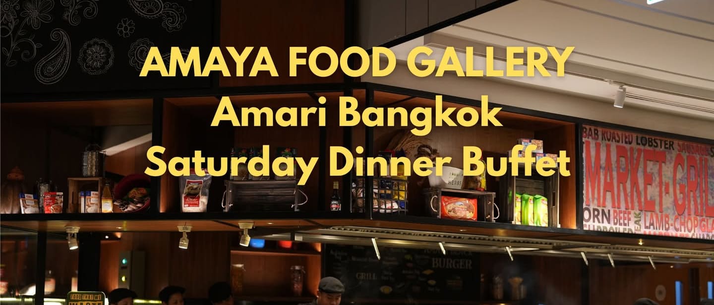 Amaya Food Gallery: A Spectacular Seafood Buffet at Amari Bangkok