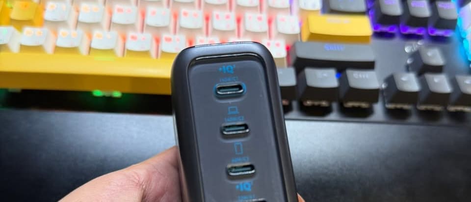 Anker 140W: The Ultimate Charger, 3 USB-C Ports and 1 USB-A Port