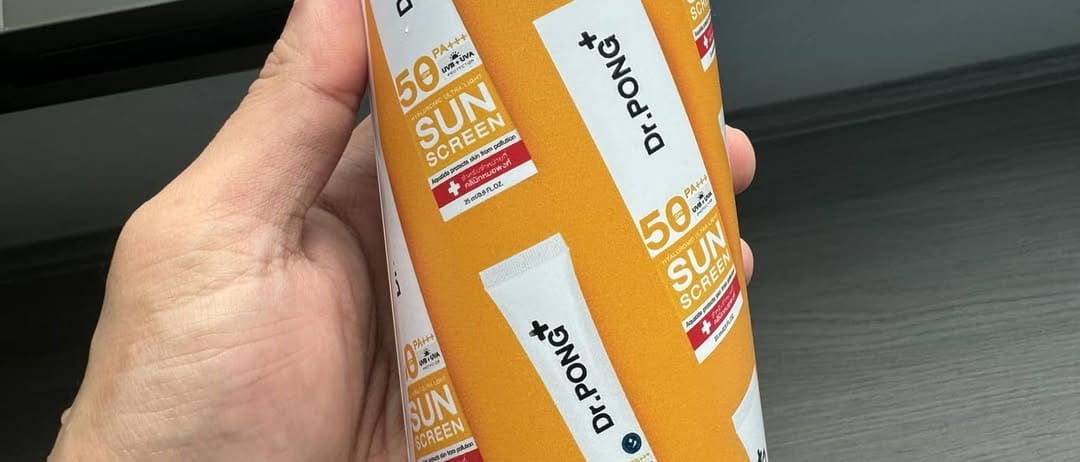 Dr. Pong Sunscreen, a Generous 500ml Size
