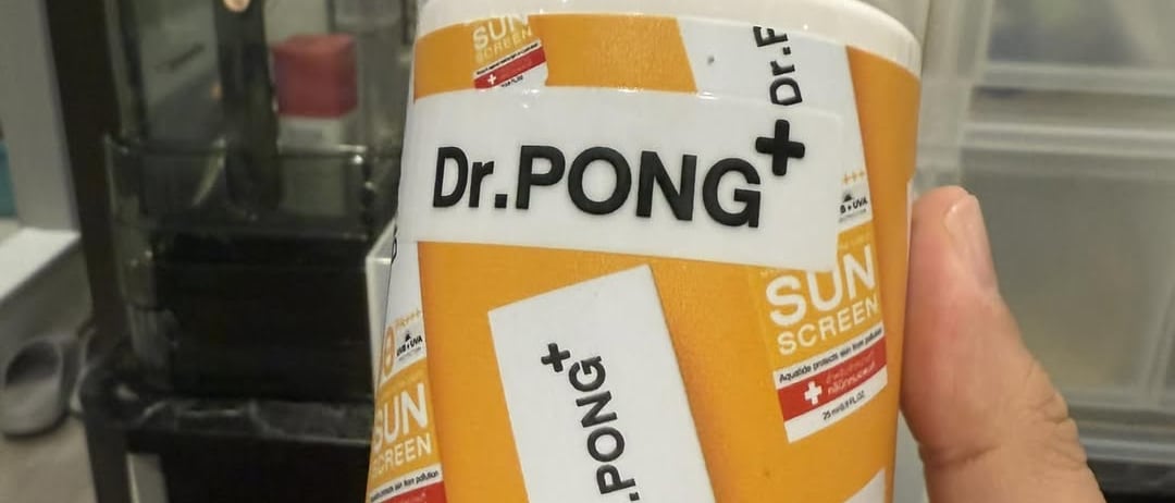 Dr. Pong Sunscreen: The Generous-Size Bottle