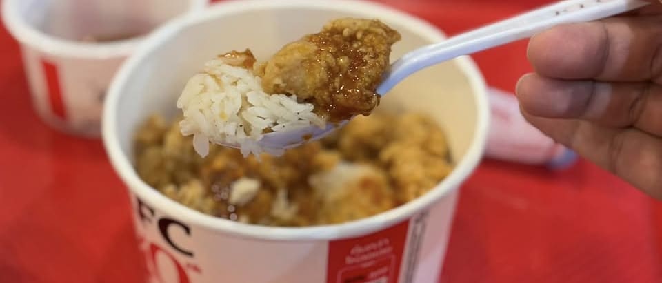 KFC's Khao Man Kai Lung: Fragrant Chicken Rice, a Bold Dipping Sauce