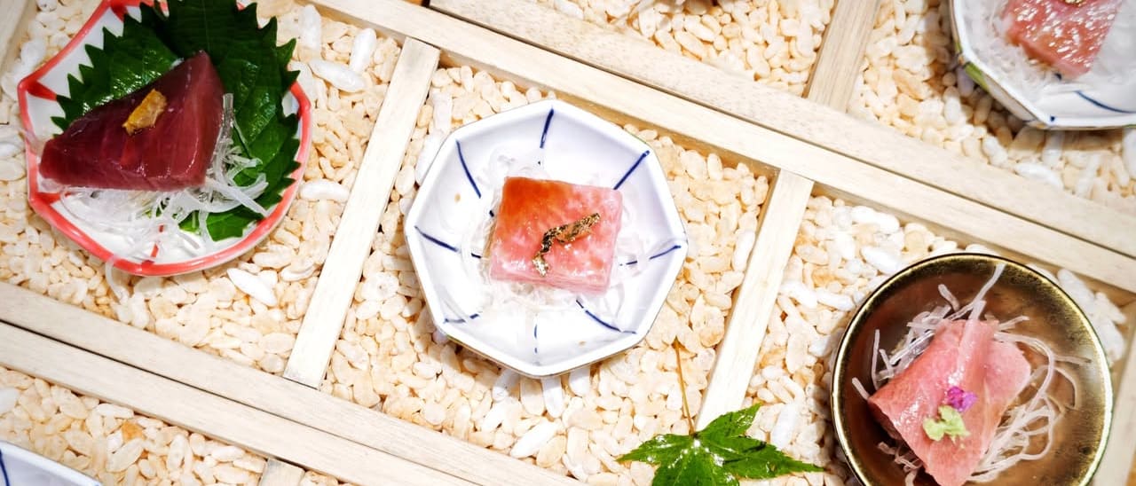 MAGURO OMAKASE ที่ KISARA โรงแรม Conrad Bangkok