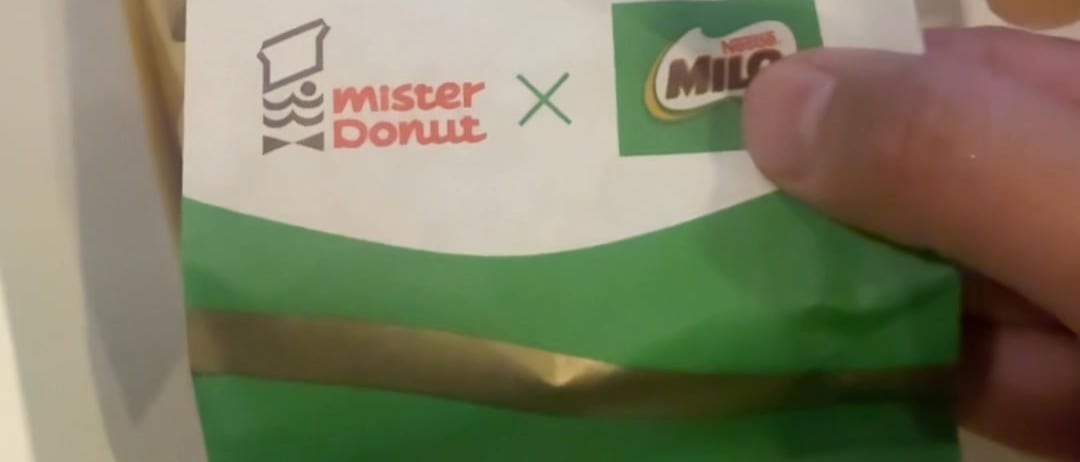 Mister Donut x Milo (Singapore): Similar Dough to Thailand, Different Filling