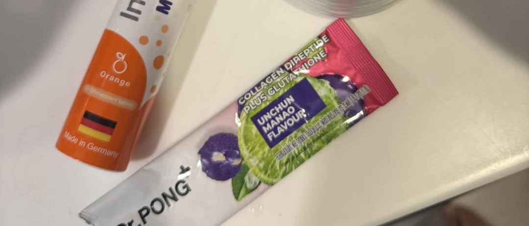 Interpharma Multivitamin Effervescent Tablets Mixed with Dr. Pong Collagen