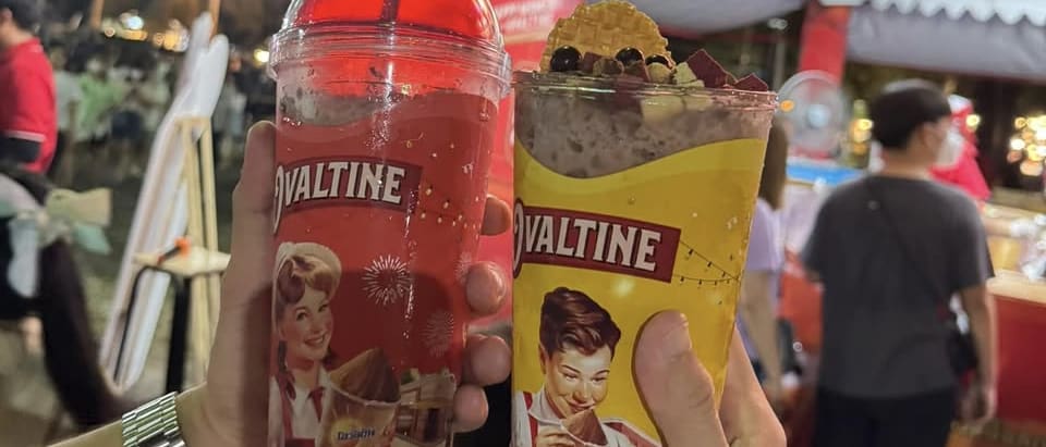 Volcano Ovaltine at the Red Cross Fair