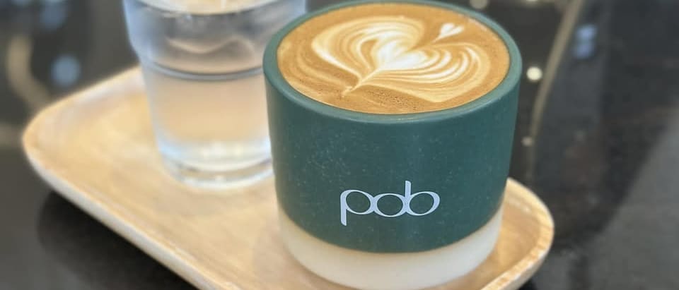 POB Coffee's Thai-Lao House Blend, Medium-Dark Roast, in Huai Khwang