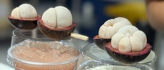 Poopla Soymilk's Mangosteen Slush