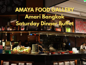 Amaya Food Gallery บุฟเฟต์ซีฟู้ดสุดอลังการที่ Amari Bangkok