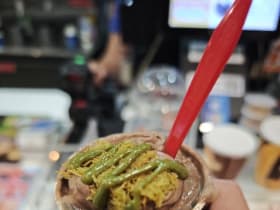 Dairy Queen Dubai Chocolate Belgian Blizzard 79 บาท