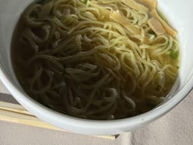 ราเมงบนเครื่อง JAL อร่อยจนกินเกลี้ยง