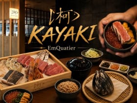 KAYAKI สาขา 3 เอ็มควอเทียร์ เซ็ต Toyosu ปิ้งย่างซีฟู้ดสไตล์ยากิซากานะพรีเมียม