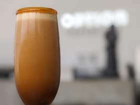 Option Coffee Bar จ.อุดรธานี กาแฟเลมอน Nitro Cold Brew