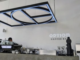Option Coffee Bar จ.อุดรธานี กาแฟเลมอน Nitro Cold Brew