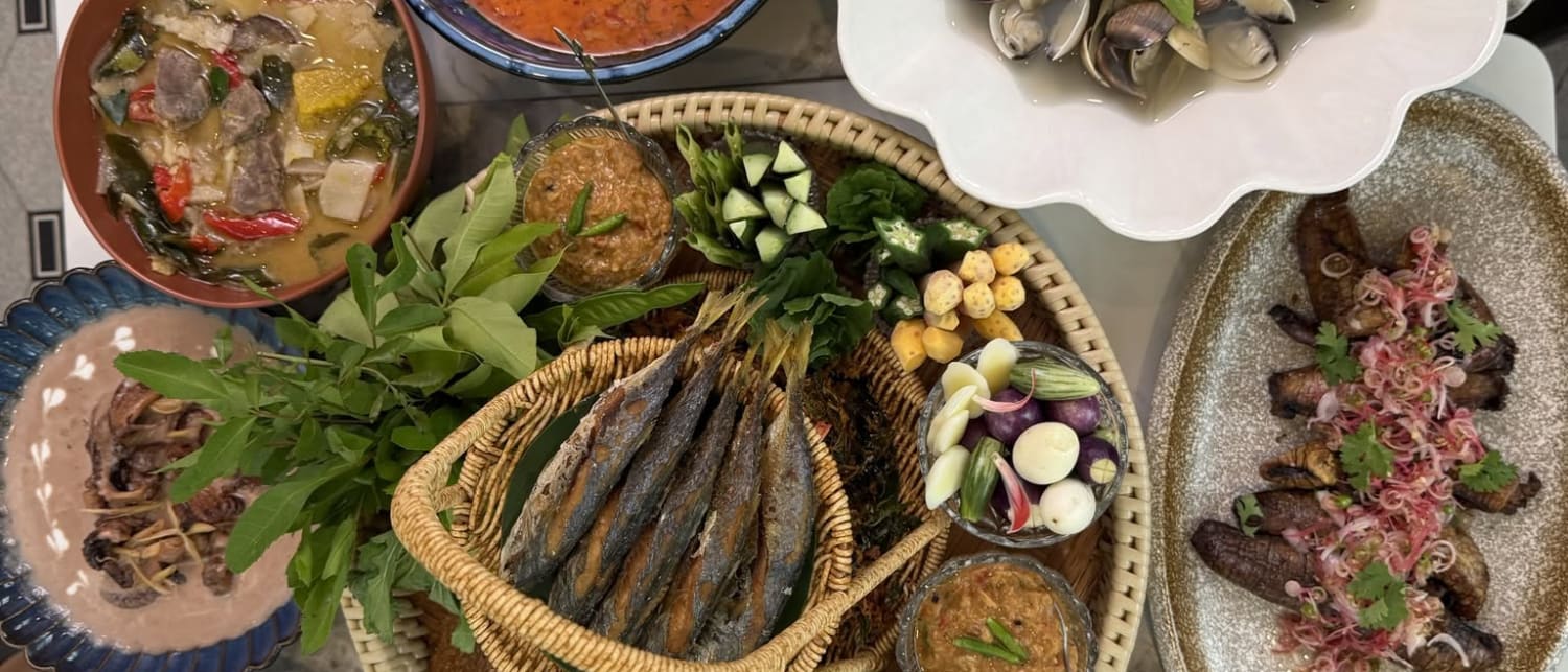 Gastronomy Chef's Table บ้านแหลม-บ้านดาหลา 12 เมนู 1 โต๊ะ