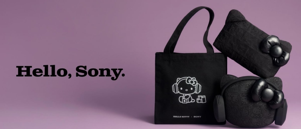 Sony x Hello Kitty: the cute part is the bag, the gear stays Sony-minimal