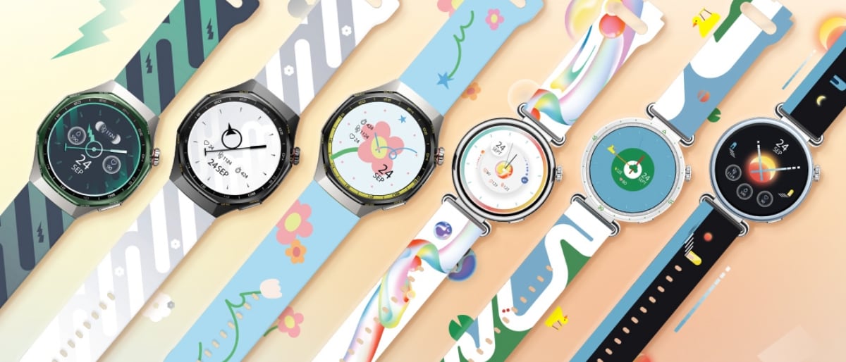 HUAWEI WATCH GT 7 x Pomme Chan: six straps for six rhythms of the day