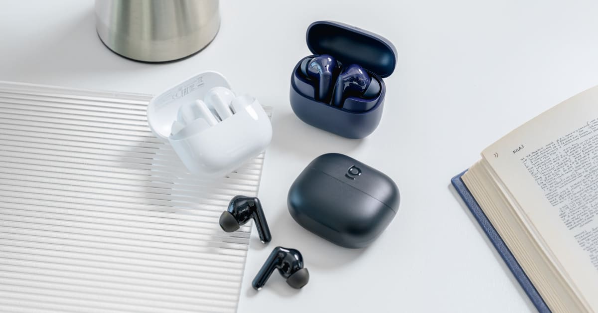 It uses an 11 mm driver paired with a 6 mm ceramic driver, with Hi-Res and LDAC support (Sony's high-bitrate wireless codec). Baseus quotes a 20Hz-40kHz range with LDAC on, and the app offers 24 EQ presets.