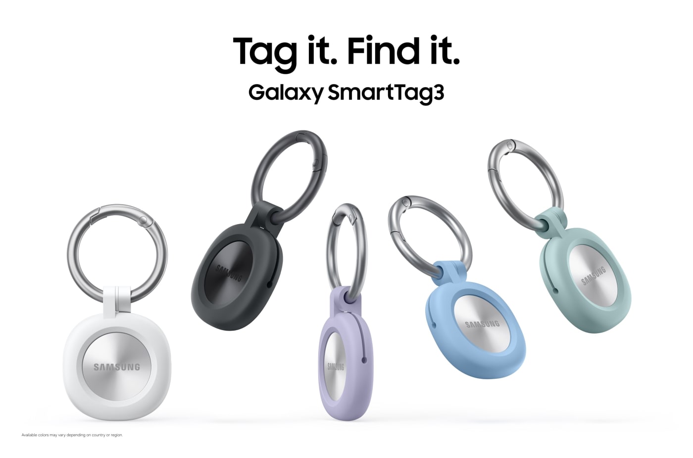 Samsung เปิดตัว Galaxy SmartTag3 เมื่อวันที่ 30 กันยายน 2569 ใช้ติดกุญแจ กระเป๋า หรือปลอกคอสัตว์เลี้ยง จะเริ่มขายที่เกาหลีใต้วันที่ 7 ตุลาคม ตามด้วยสหรัฐฯ Samsung บอกว่าตลาดอื่นจะได้ในปี 2570 ตอนนี้ Samsung ประเทศไทยยังไม่ได้ประกาศราคาหรือวันวางขาย ฝั่งสหรัฐฯ มีรายงานราคาชิ้นละ 29.99 ดอลลาร์ และแพ็ก 4 ชิ้น 99.99 ดอลลาร์ มีสองสี ขาวกับดำ