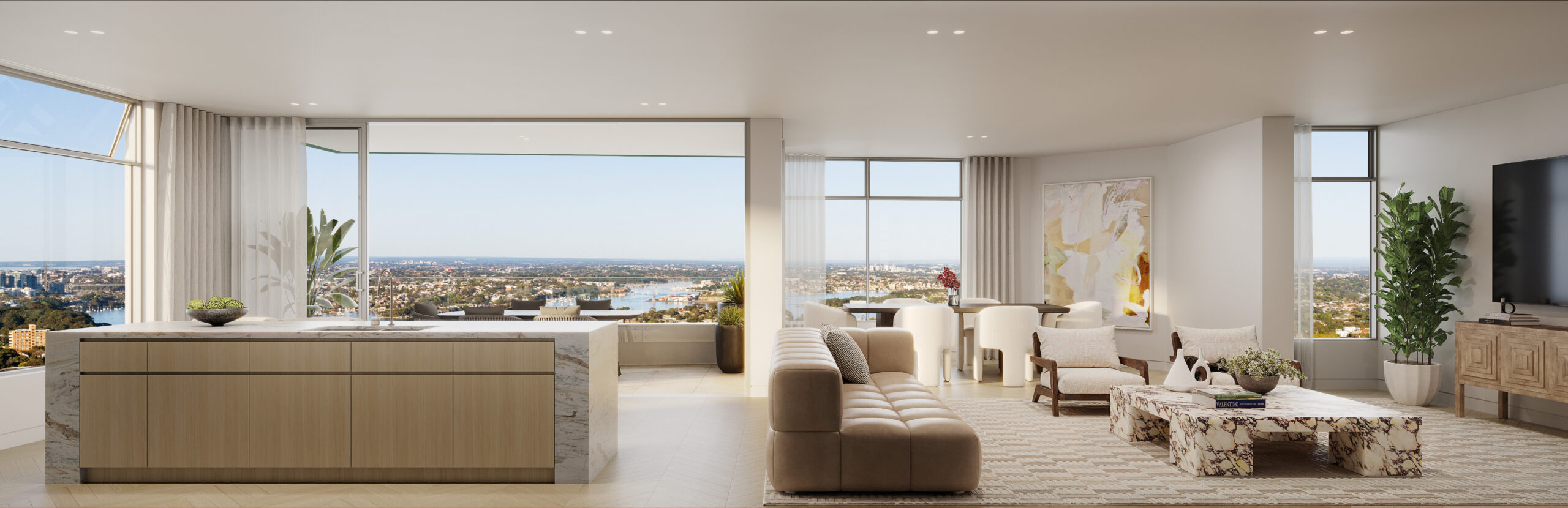 Generous living space - Skyhome Collection