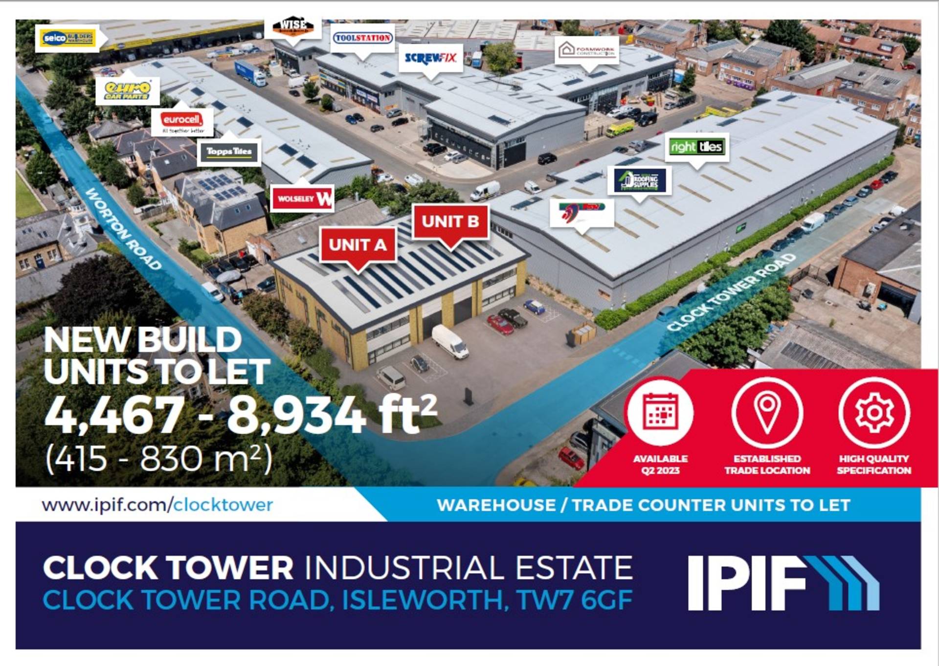 Clock Tower Industrial Estate Units A & B, Clock Tower Road JLL
