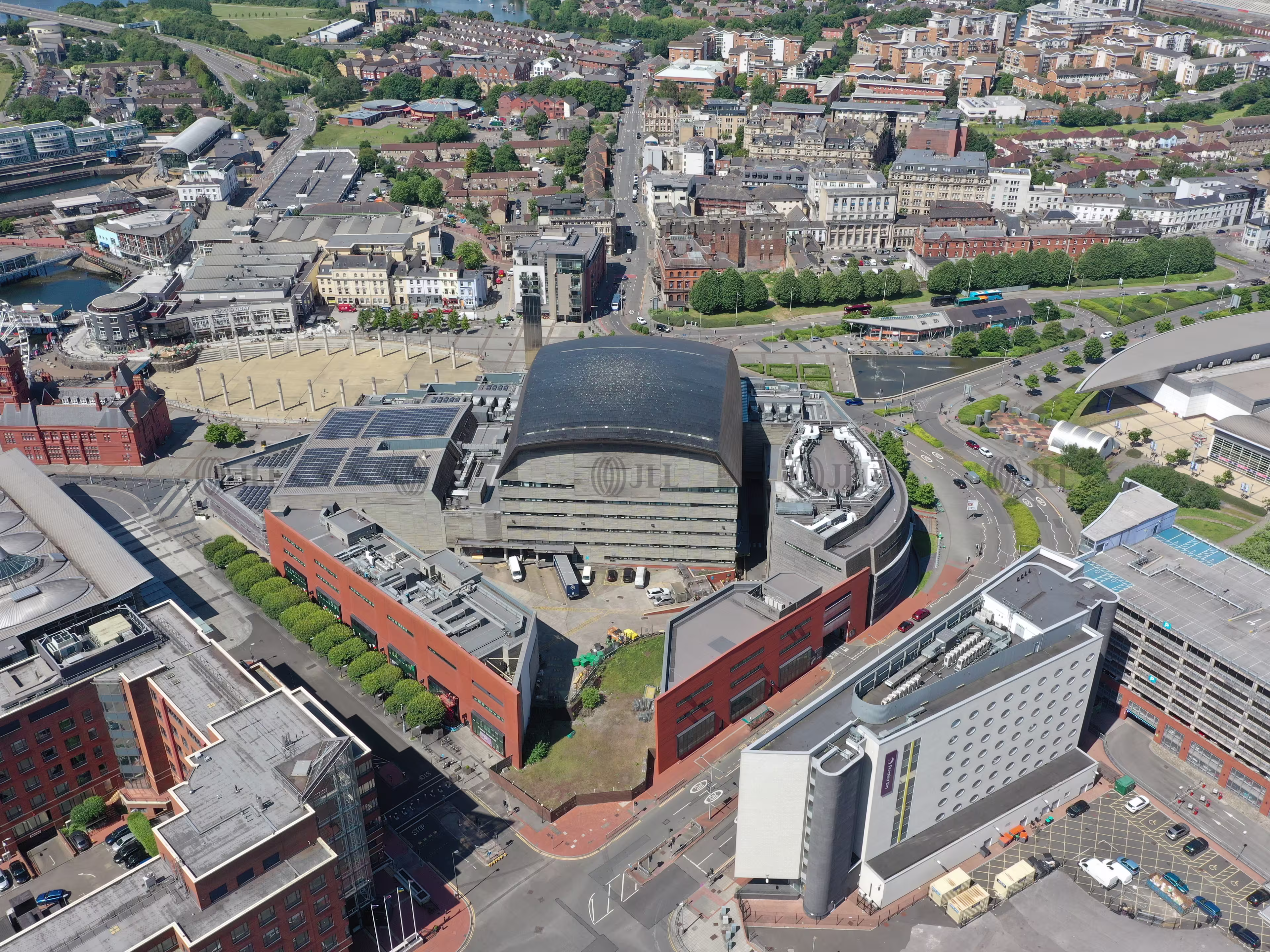 Workspaces at the Wales Millennium Centre